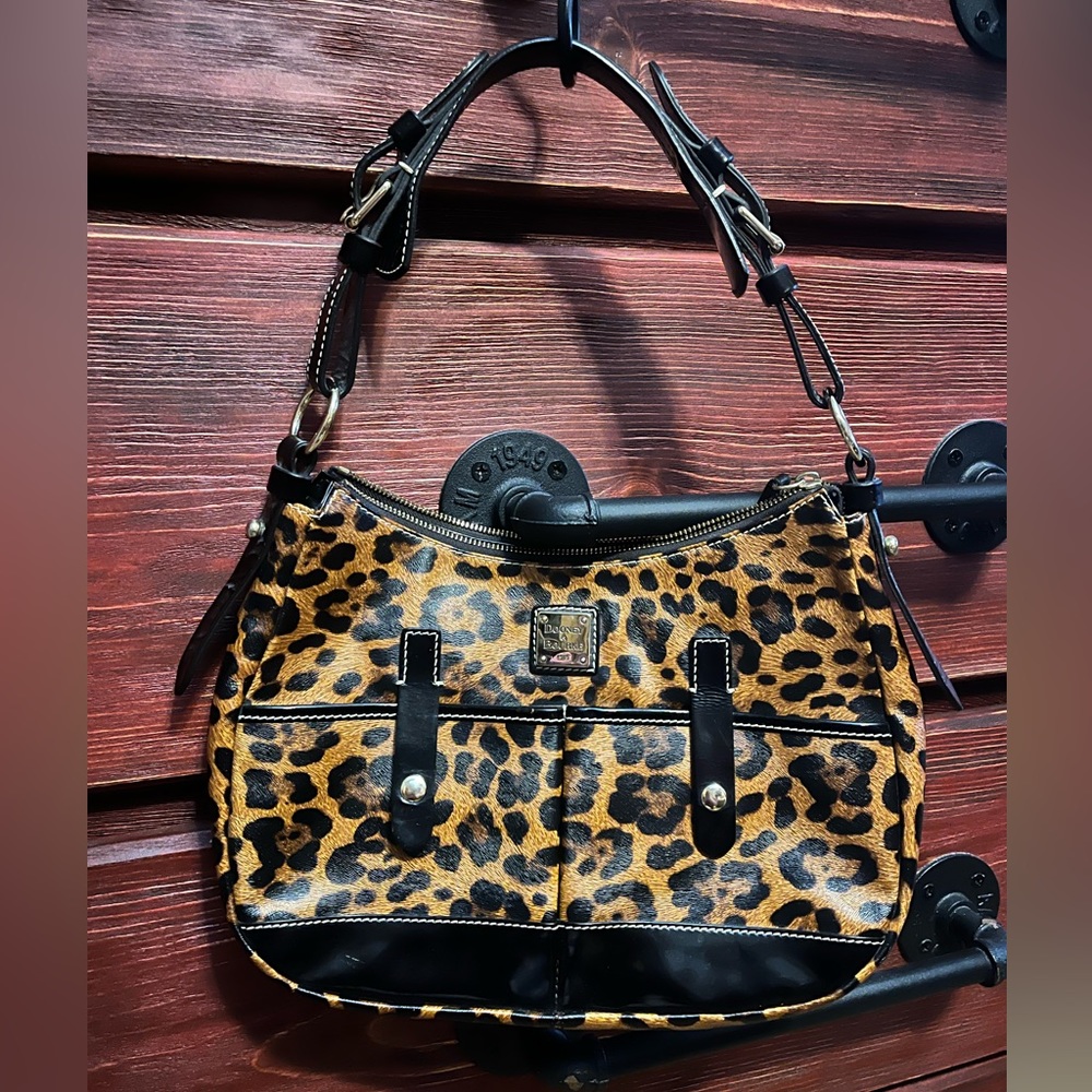 Cheetah Dooney & Bourke shoulder bag
